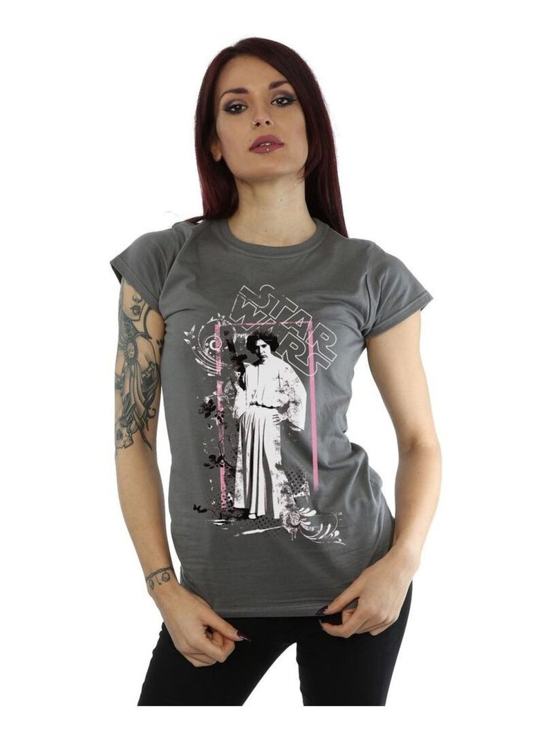 Star Wars - T-shirt Gris Noir - Kiabi