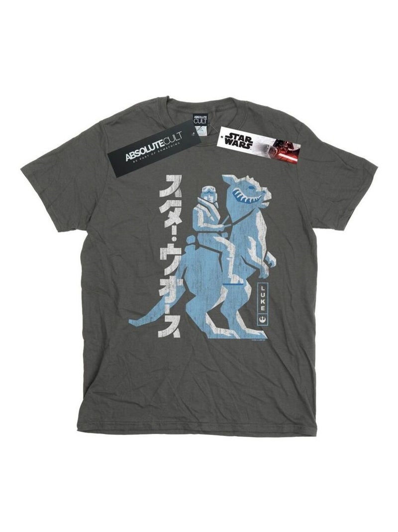 Star Wars - T-shirt HOTH Gris Noir - Kiabi