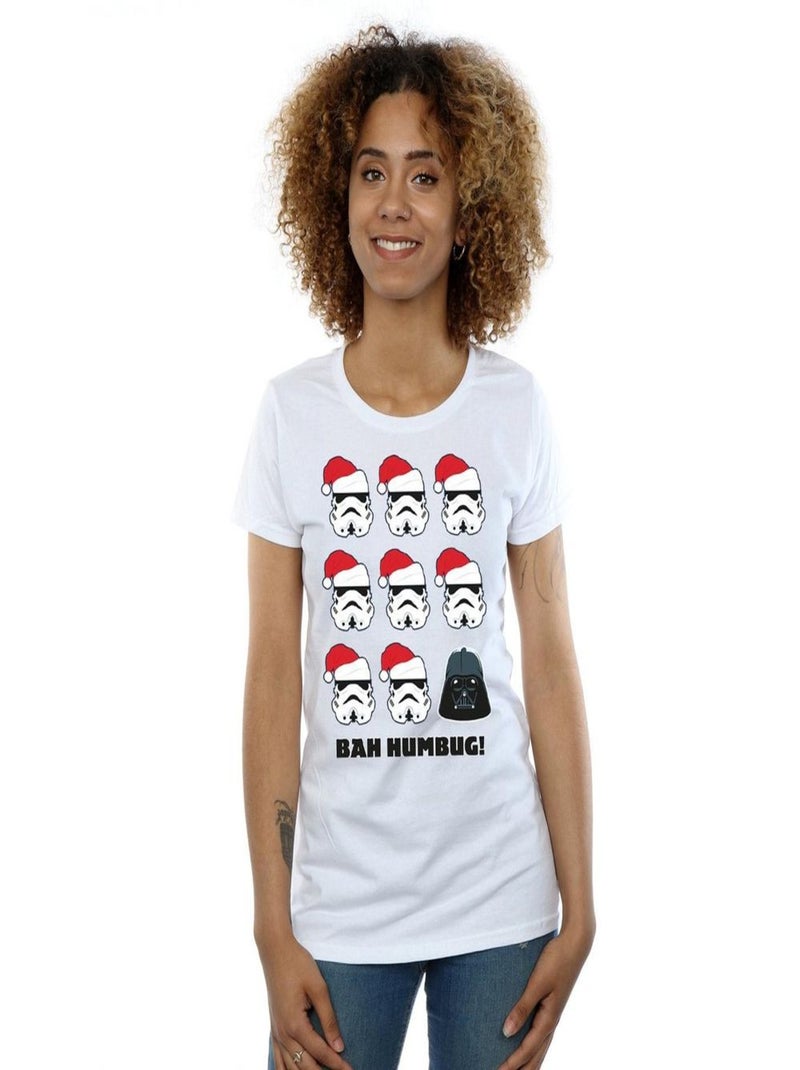Star Wars - T-shirt HUMBUG Blanc - Kiabi