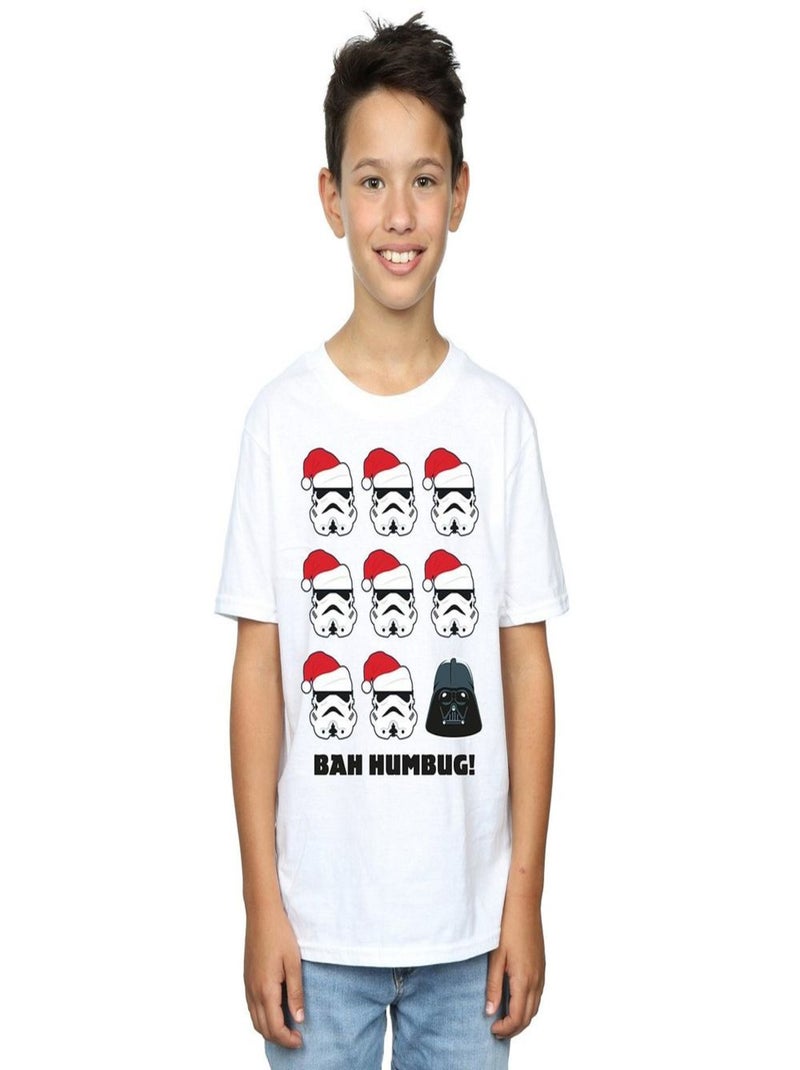 Star Wars - T-shirt HUMBUG Blanc - Kiabi