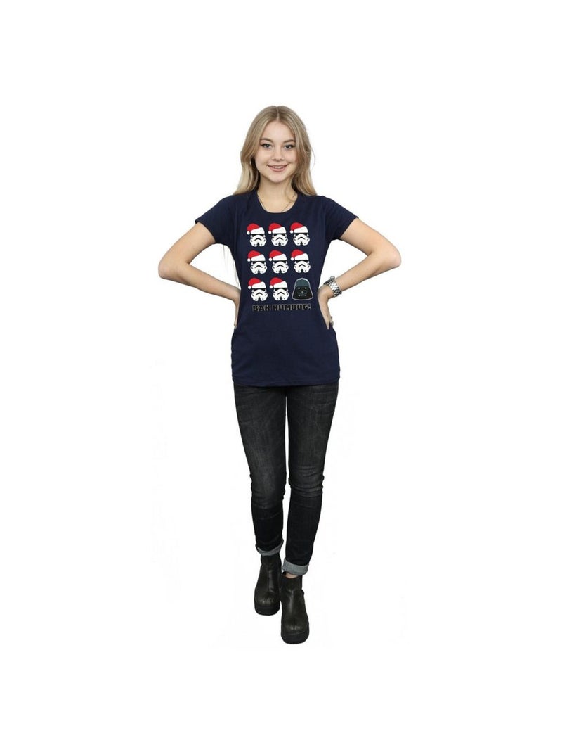 Star Wars - T-shirt HUMBUG Bleu marine - Kiabi