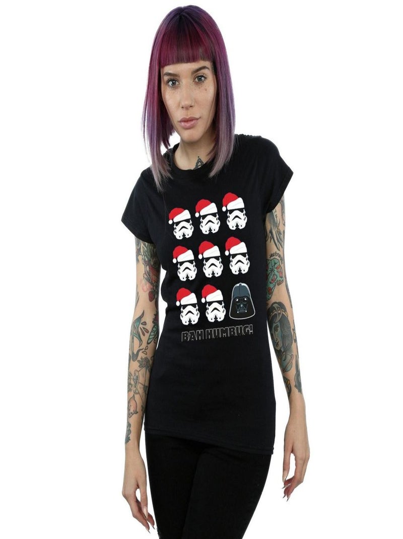 Star Wars - T-shirt HUMBUG Noir - Kiabi