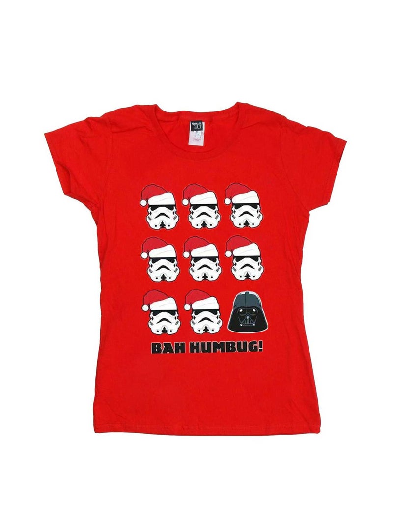 Star Wars - T-shirt HUMBUG Rouge - Kiabi