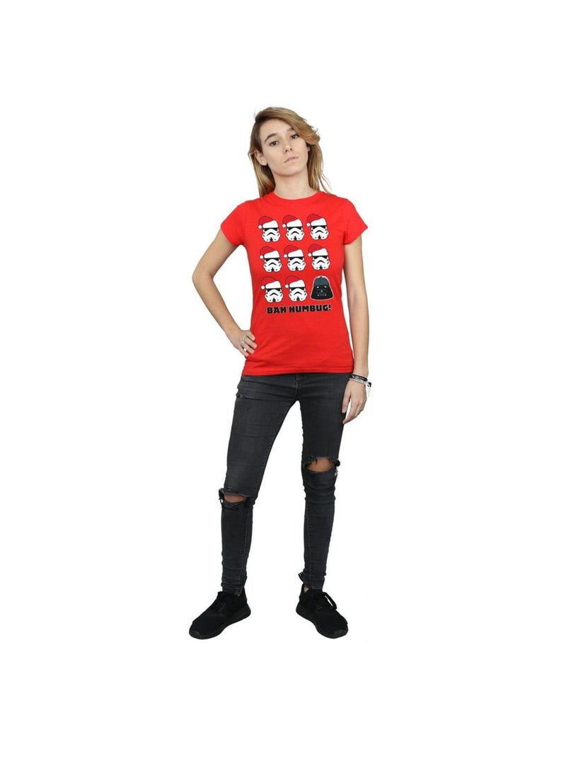 Star Wars - T-shirt HUMBUG Rouge - Kiabi