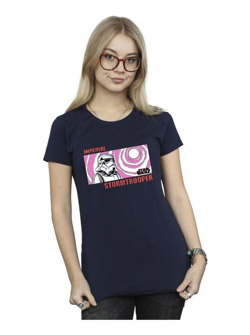 Star Wars - T-shirt IMPERIAL Bleu marine - Kiabi