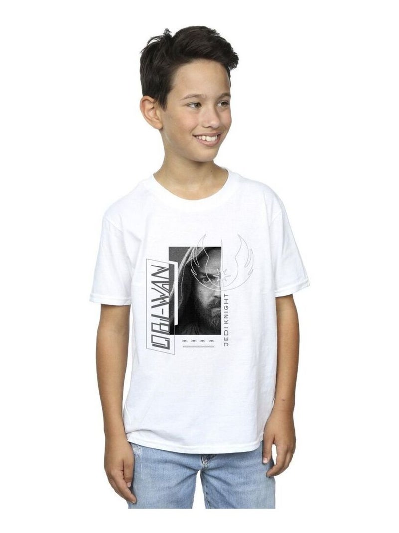 Star Wars - T-shirt JEDI Blanc - Kiabi