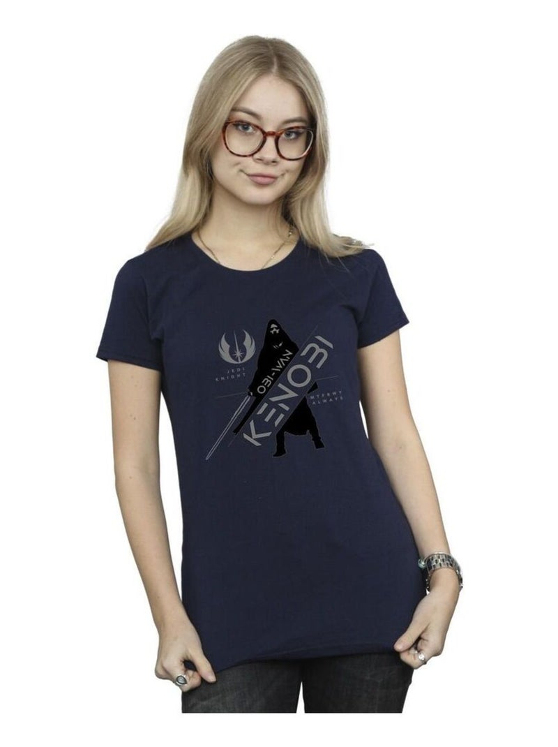 Star Wars - T-shirt JEDI KNIGHT Bleu marine - Kiabi