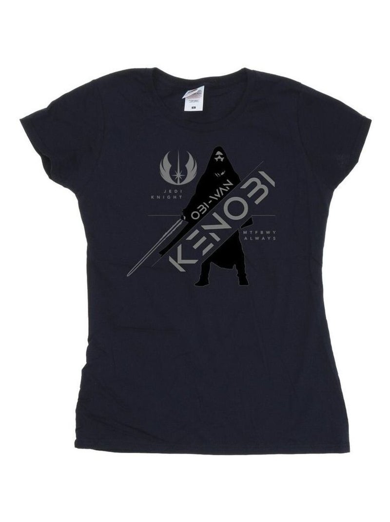 Star Wars - T-shirt JEDI KNIGHT Bleu marine - Kiabi