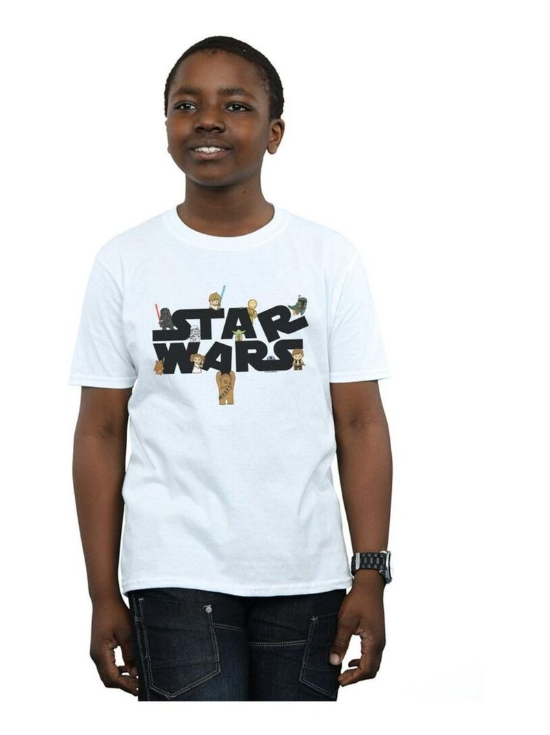 Star Wars - T-shirt KIDDIE Blanc - Kiabi