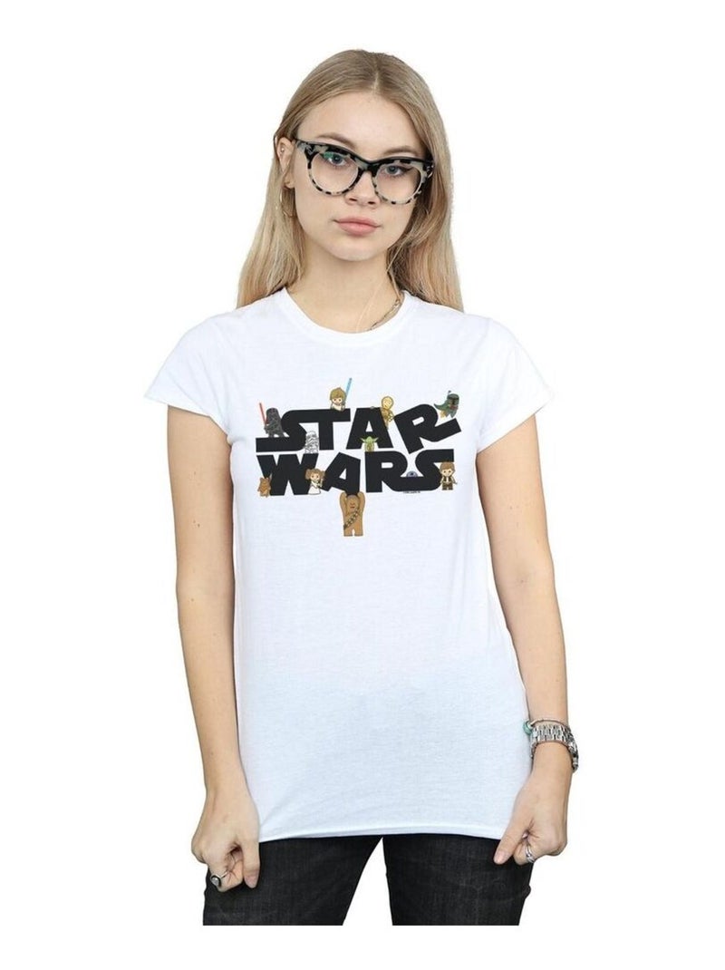 Star Wars - T-shirt KIDDIE Blanc - Kiabi