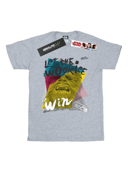 Star Wars - T-shirt LET THE WOOKIEE WIN - Kiabi