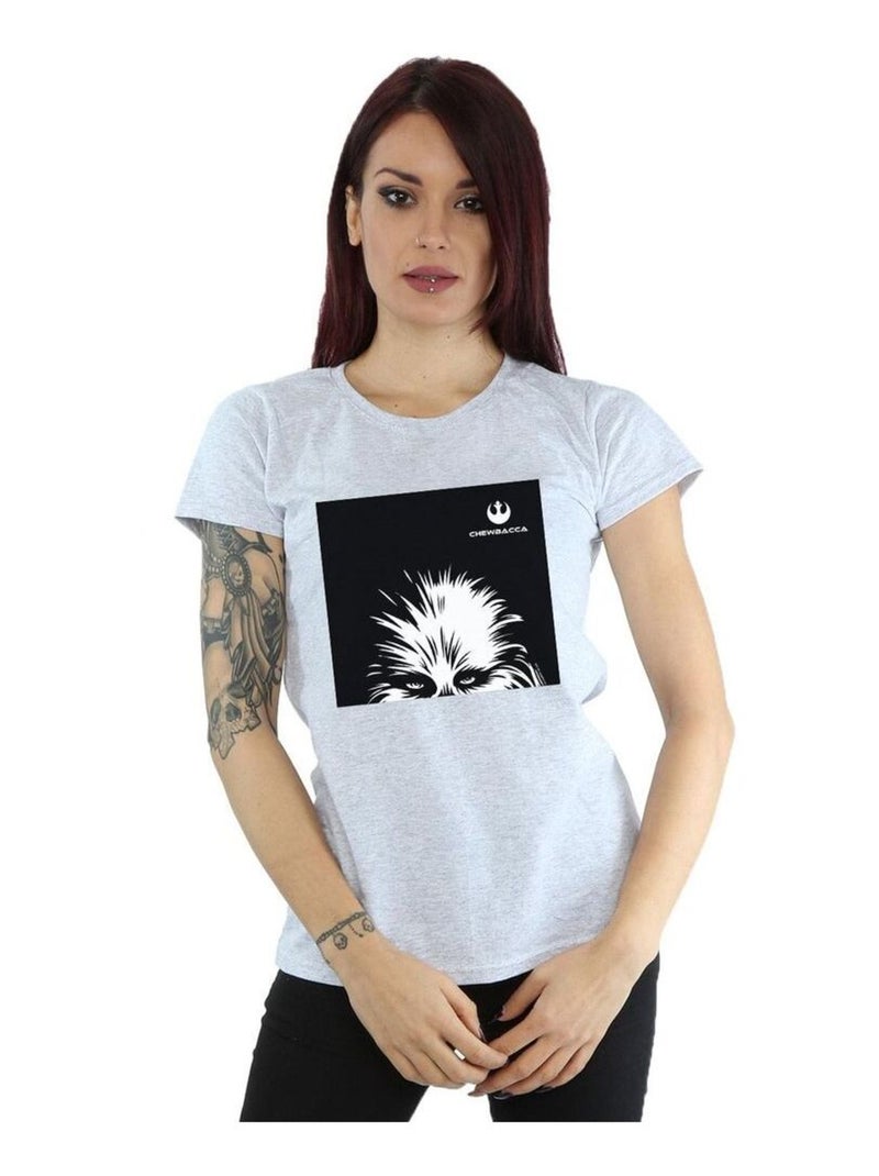 Star Wars - T-shirt LOOK Gris chiné - Kiabi