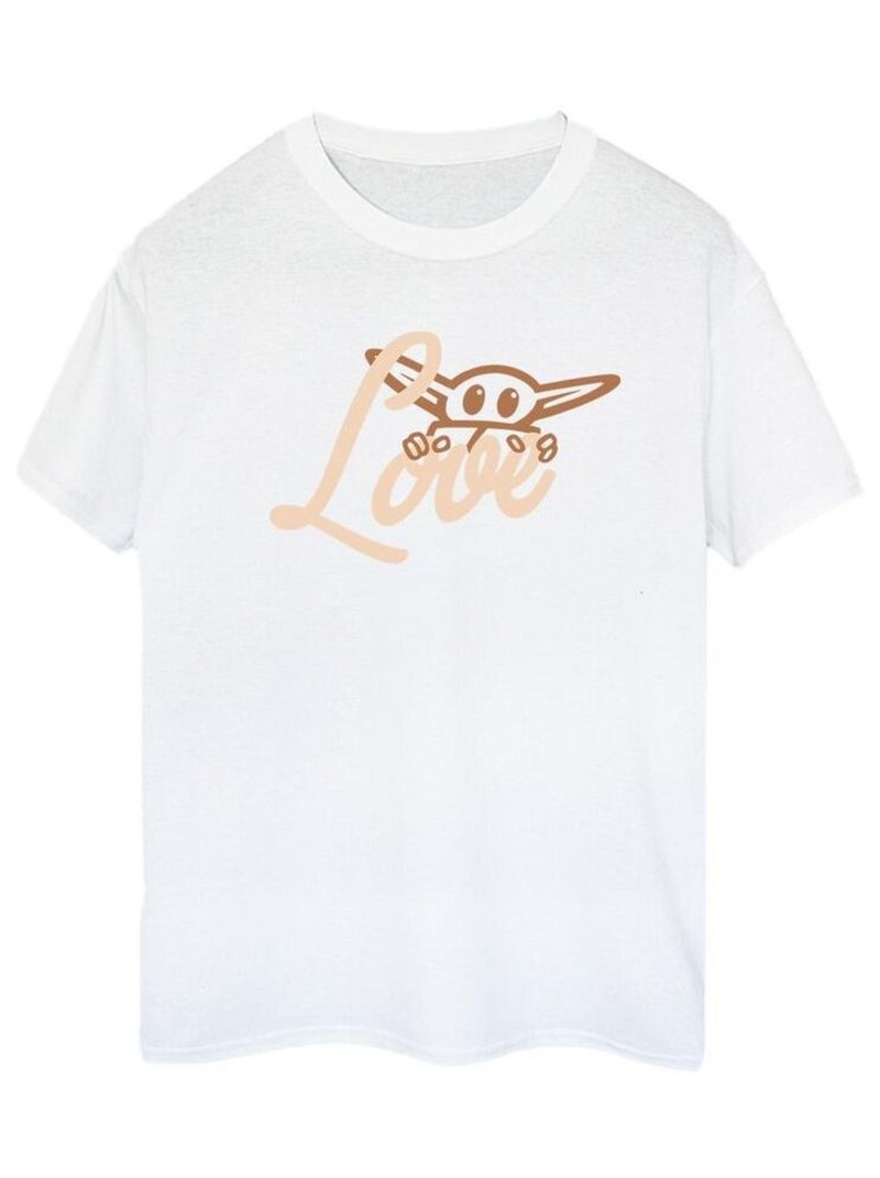 Star Wars - T-shirt LOVE Blanc - Kiabi