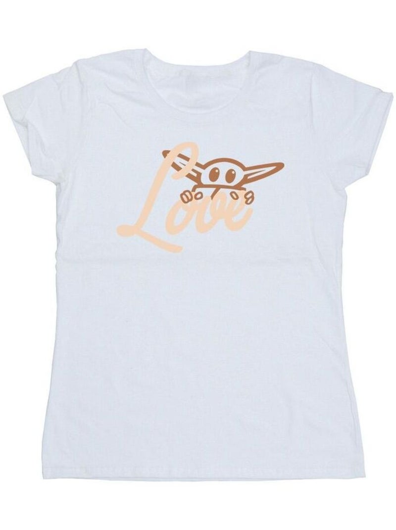 Star Wars - T-shirt LOVE Blanc - Kiabi
