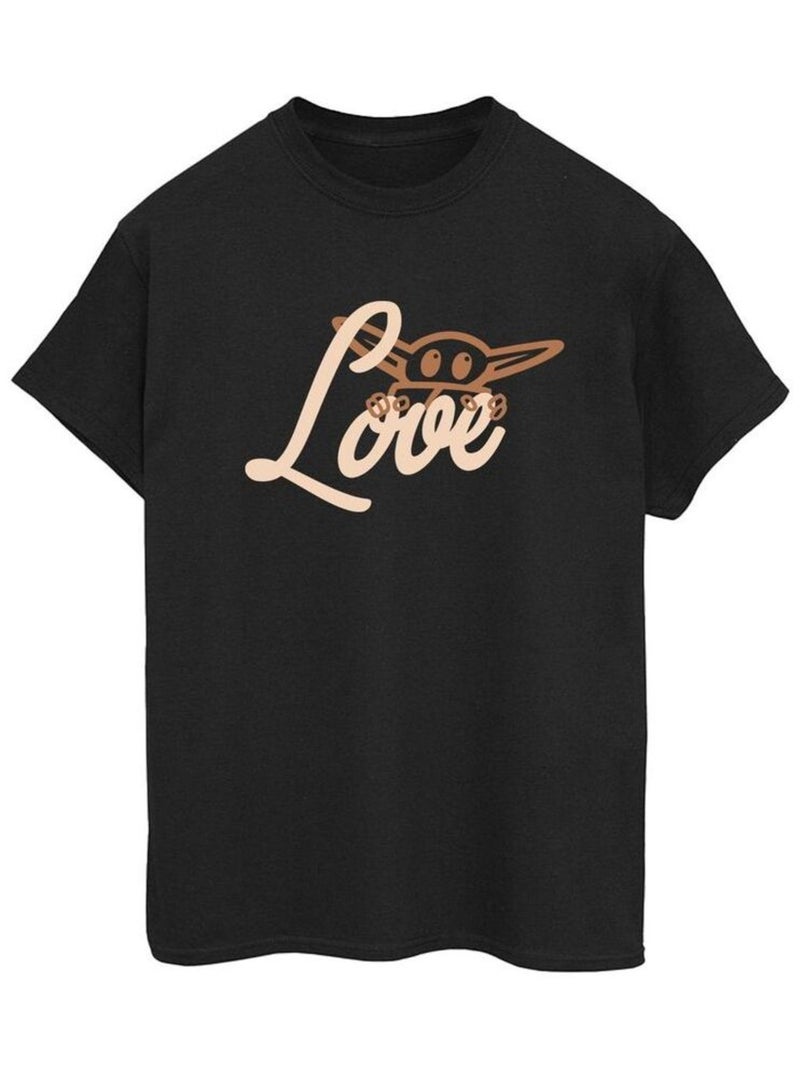 Star Wars - T-shirt LOVE Noir - Kiabi