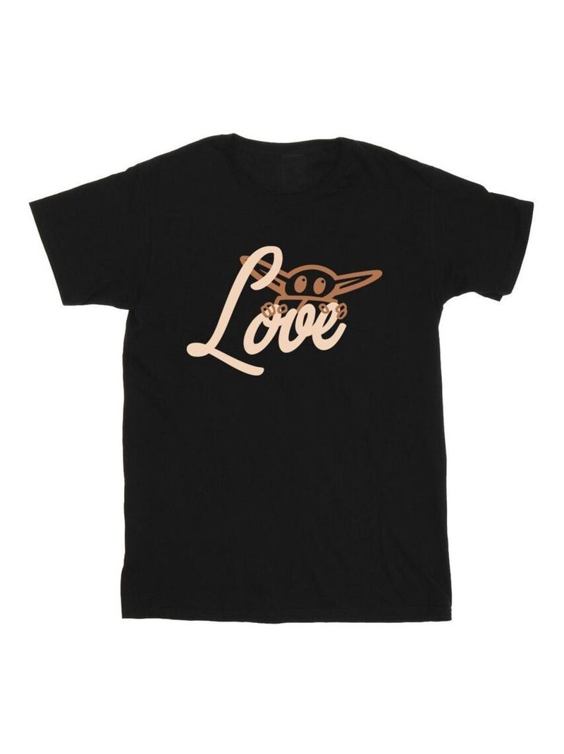 Star Wars - T-shirt LOVE Noir - Kiabi