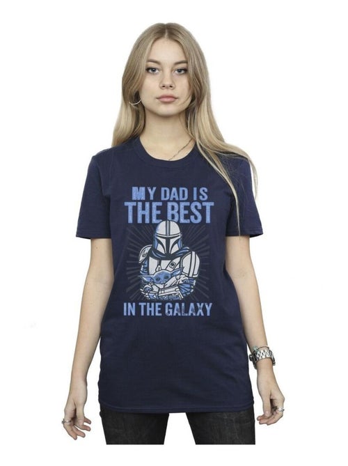 Star Wars - T-shirt MANDALORIAN BEST DAD - Kiabi Star Wars - T-shirt MANDALORIAN BEST DAD - Kiabi