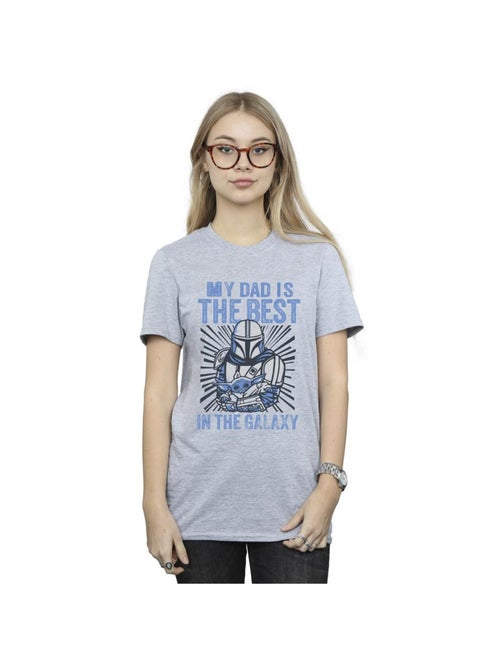 Star Wars - T-shirt MANDALORIAN BEST DAD - Kiabi Star Wars - T-shirt MANDALORIAN BEST DAD - Kiabi