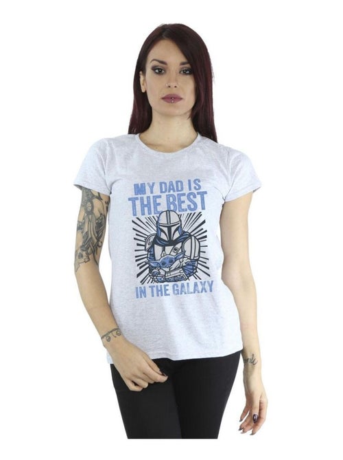 Star Wars - T-shirt MANDALORIAN BEST DAD - Kiabi