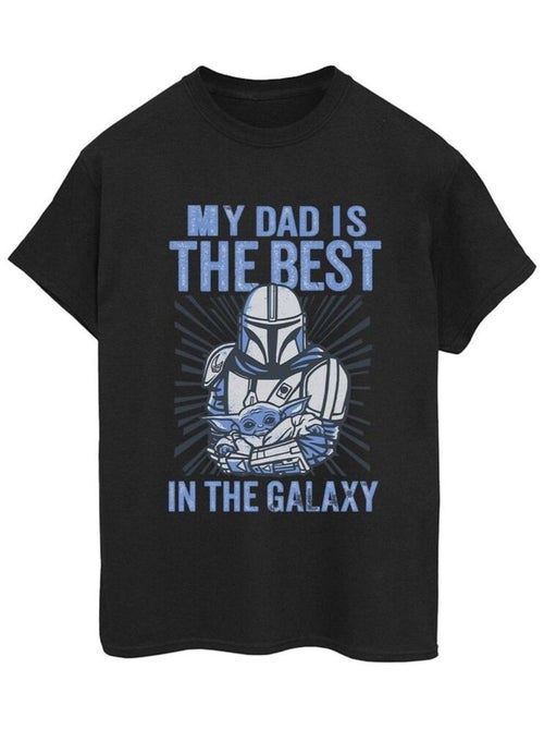 Star Wars - T-shirt MANDALORIAN BEST DAD - Kiabi Star Wars - T-shirt MANDALORIAN BEST DAD - Kiabi