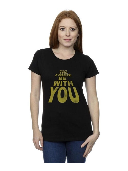 Star Wars - T-shirt MAY THE FORCE BE WITH YOU - Kiabi