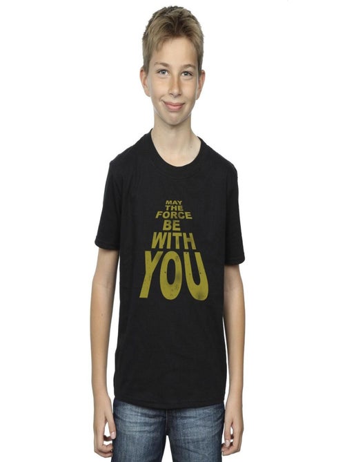 Star Wars - T-shirt MAY THE FORCE BE WITH YOU - Kiabi