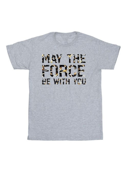 Star Wars - T-shirt MAY THE FORCE - Kiabi