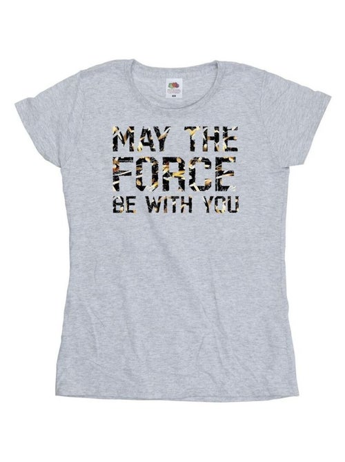 Star Wars - T-shirt MAY THE FORCE - Kiabi