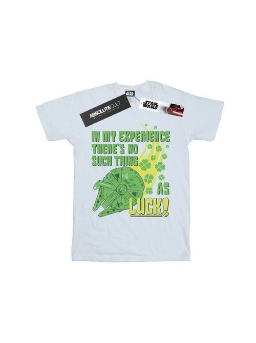 Star Wars - T-shirt MILLENNIUM SHAMROCK LUCK - Kiabi Star Wars - T-shirt MILLENNIUM SHAMROCK LUCK - Kiabi