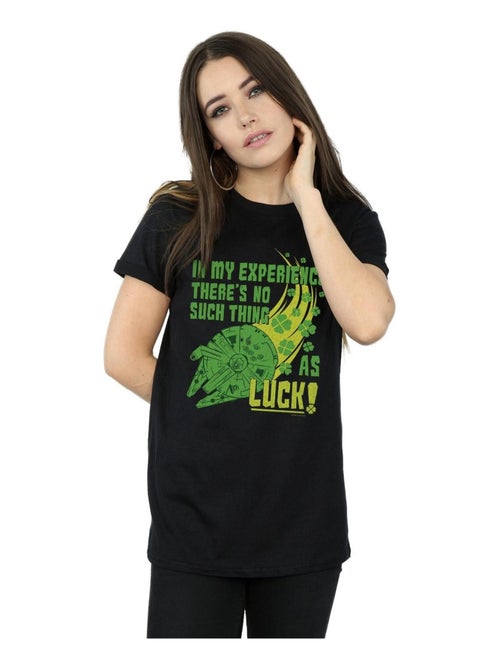 Star Wars - T-shirt MILLENNIUM SHAMROCK LUCK - Kiabi