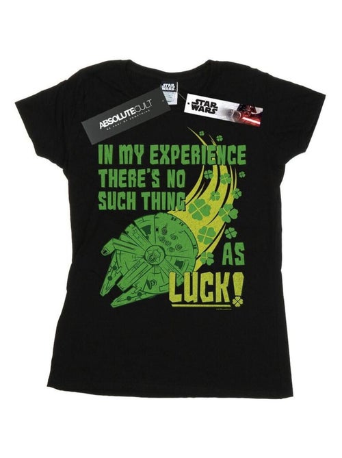 Star Wars - T-shirt MILLENNIUM SHAMROCK LUCK - Kiabi Star Wars - T-shirt MILLENNIUM SHAMROCK LUCK - Kiabi