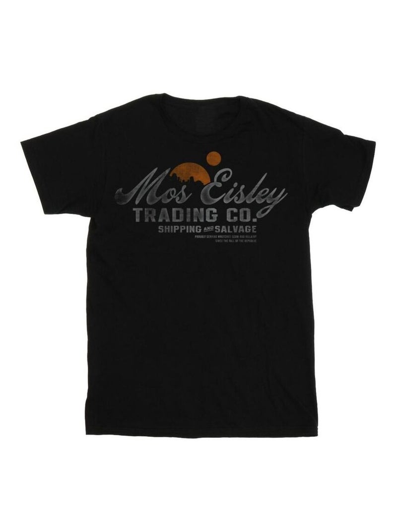 Star Wars - T-shirt MOS EISLEY TRADING CO Noir - Kiabi
