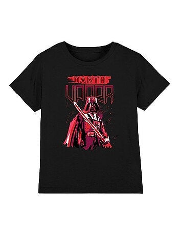 Star Wars - T-shirt motif Dark Vador style peint