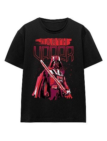 Star Wars - T-shirt motif Dark Vador style peint