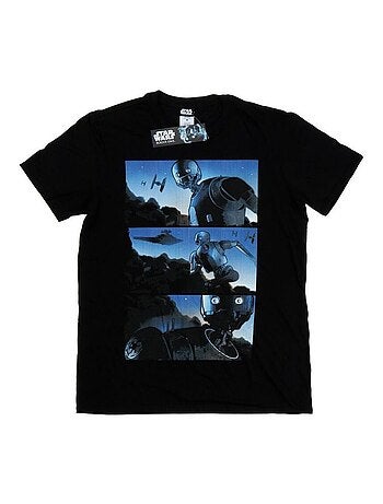 Star Wars - T-shirt motif K-2SO motif/style bande dessinée ROGUE ONE