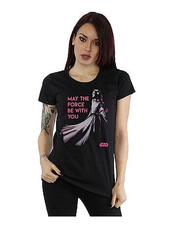 Star Wars - T-shirt motif Princesse Leia FORCE