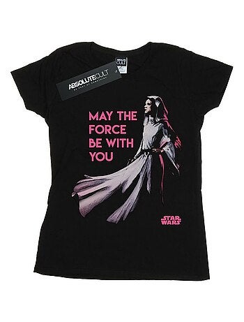 Star Wars - T-shirt motif Princesse Leia FORCE