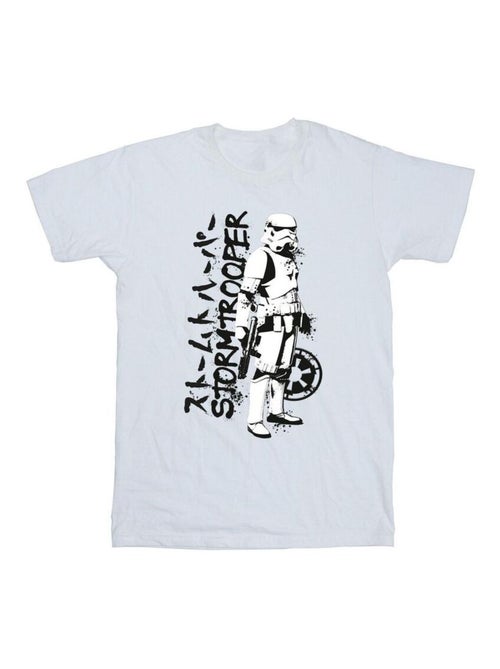 Star Wars - T-shirt motif Stormtrooper motif/style japonais - Kiabi