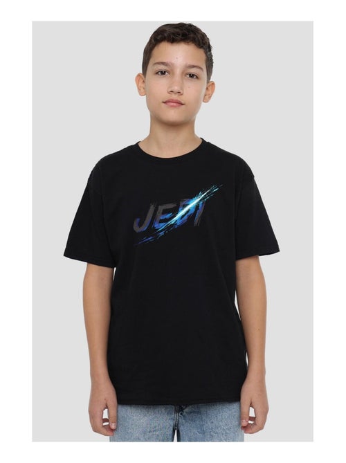 Star Wars - T-shirt motifs Obi-Wan Kenobi et entaille JEDI - Kiabi