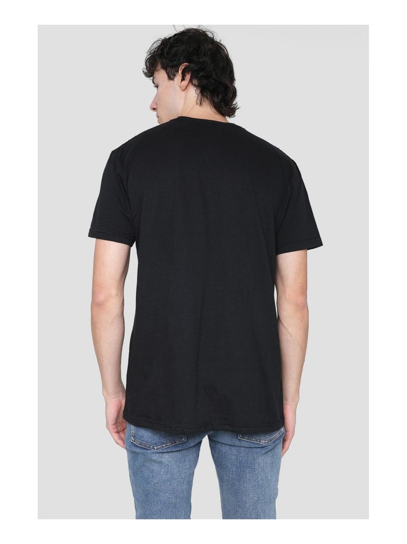 Star Wars - T-shirt motifs Obi-Wan Kenobi et Vador style poster Noir - Kiabi