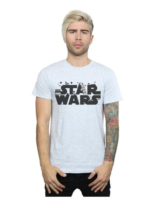 Star Wars - T-shirt motif/style Minimaliste - Kiabi Star Wars - T-shirt motif/style Minimaliste - Kiabi