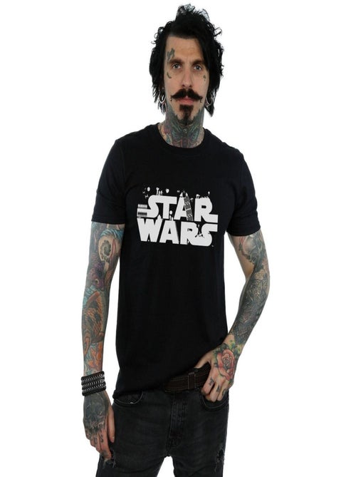 Star Wars - T-shirt motif/style Minimaliste - Kiabi Star Wars - T-shirt motif/style Minimaliste - Kiabi
