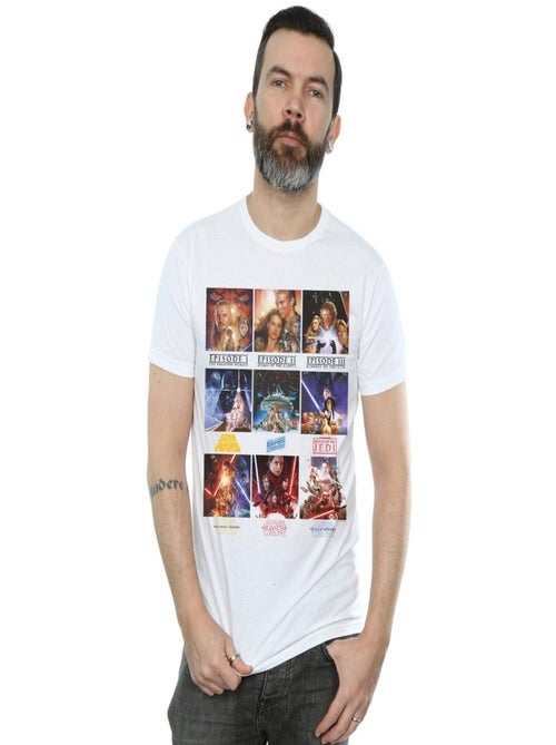 Star Wars - T-shirt motif/style poster SAGA - Kiabi Star Wars - T-shirt motif/style poster SAGA - Kiabi
