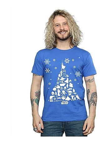 Star Wars - T-shirt motif/style sapin de Noël