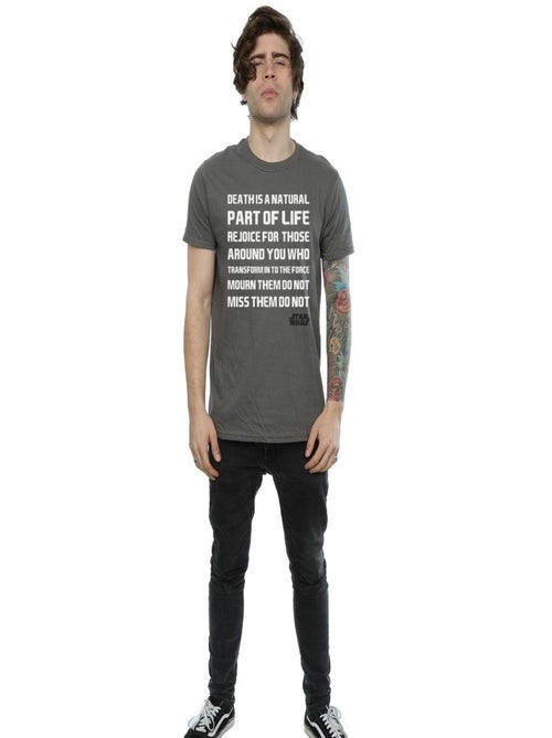 Star Wars - T-shirt MOURN THEM DO NOT - Kiabi Star Wars - T-shirt MOURN THEM DO NOT - Kiabi