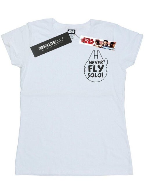 Star Wars - T-shirt NEVER FLY SOLO - Kiabi