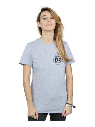 Star Wars - T-shirt NEVER FLY SOLO
