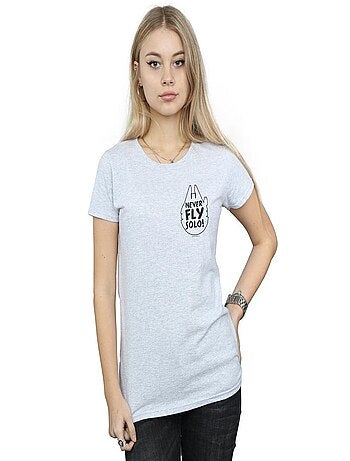 Star Wars - T-shirt NEVER FLY SOLO