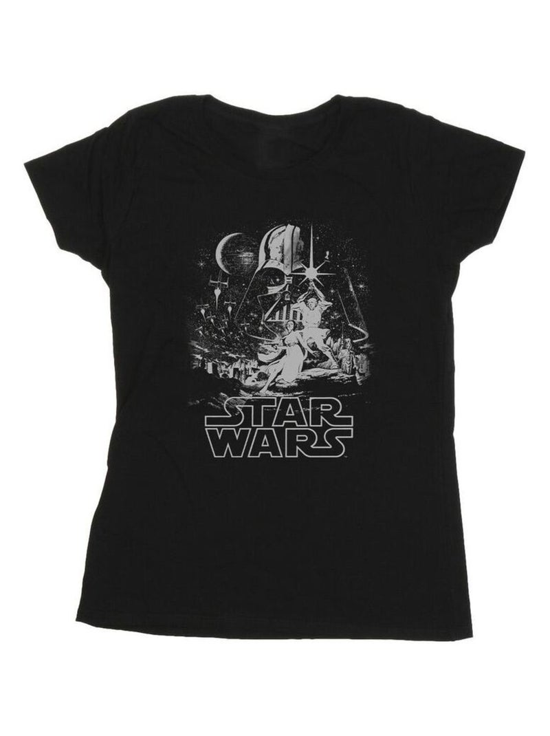 Star Wars - T-shirt NEW HOPE Noir - Kiabi
