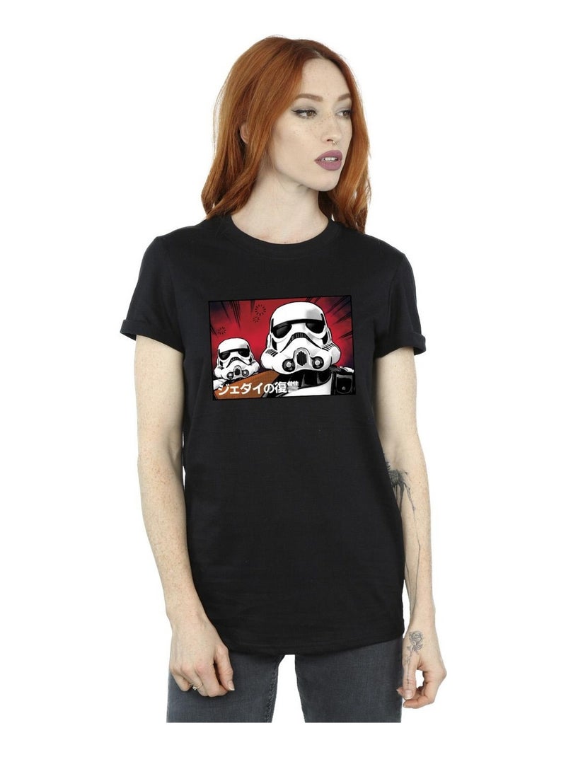 Star Wars - T-shirt Noir - Kiabi